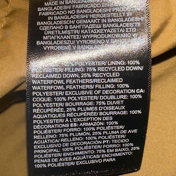 The North Face Men's Tan Insulated Jacket - Picture 11 of 12